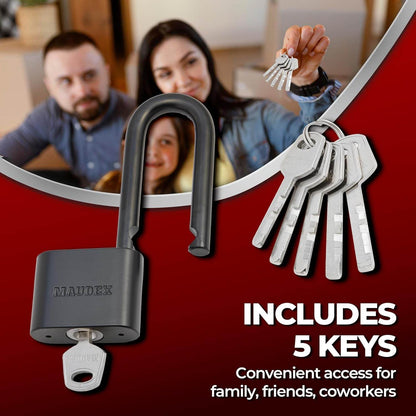 Maudex® PBE50 All-Weather Container Padlock with 5 Keys - Monteed Hardware