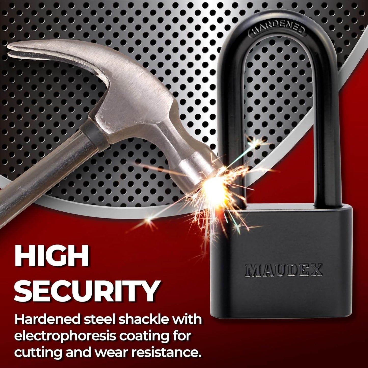 Maudex® PBE50 All-Weather Container Padlock with 5 Keys - Monteed Hardware