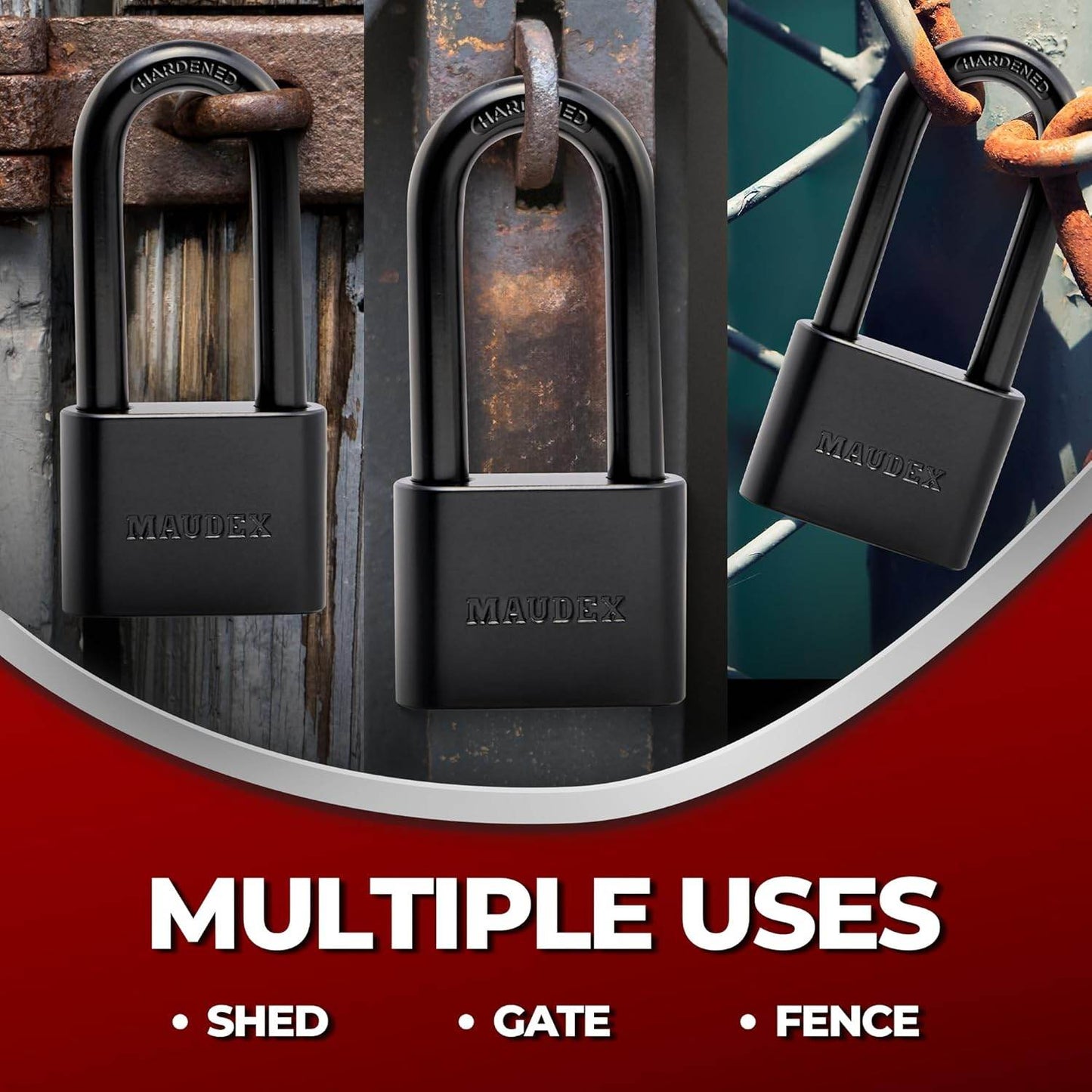 Maudex® PBE50 All-Weather Container Padlock with 5 Keys - Monteed Hardware